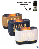 Umidificador Aromático com Simulador de Chamas / Modelo B-max BM-070 / Essência de brinde