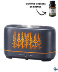 Umidificador Aromático com Simulador de Chamas / Modelo B-max BM-070 / Essência de brinde