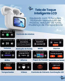 Fone Bluetooth Kaidi KD-7019 In-Ear com Tela Touch