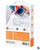 Carregador Portátil Kaidi Indução Power Bank 5000mah Branco