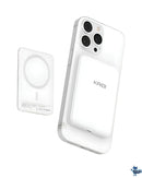 Carregador Portátil Kaidi Indução Power Bank 5000mah Branco